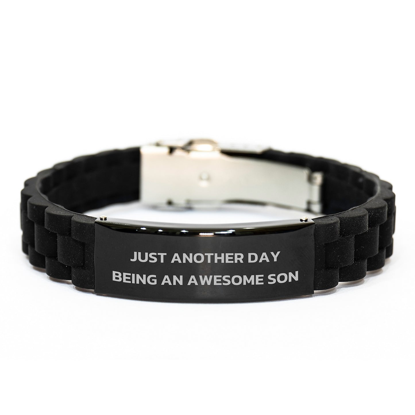 Son Keepsake Premium Glidelock Bracelet Birthday Gift for Him - Image 1