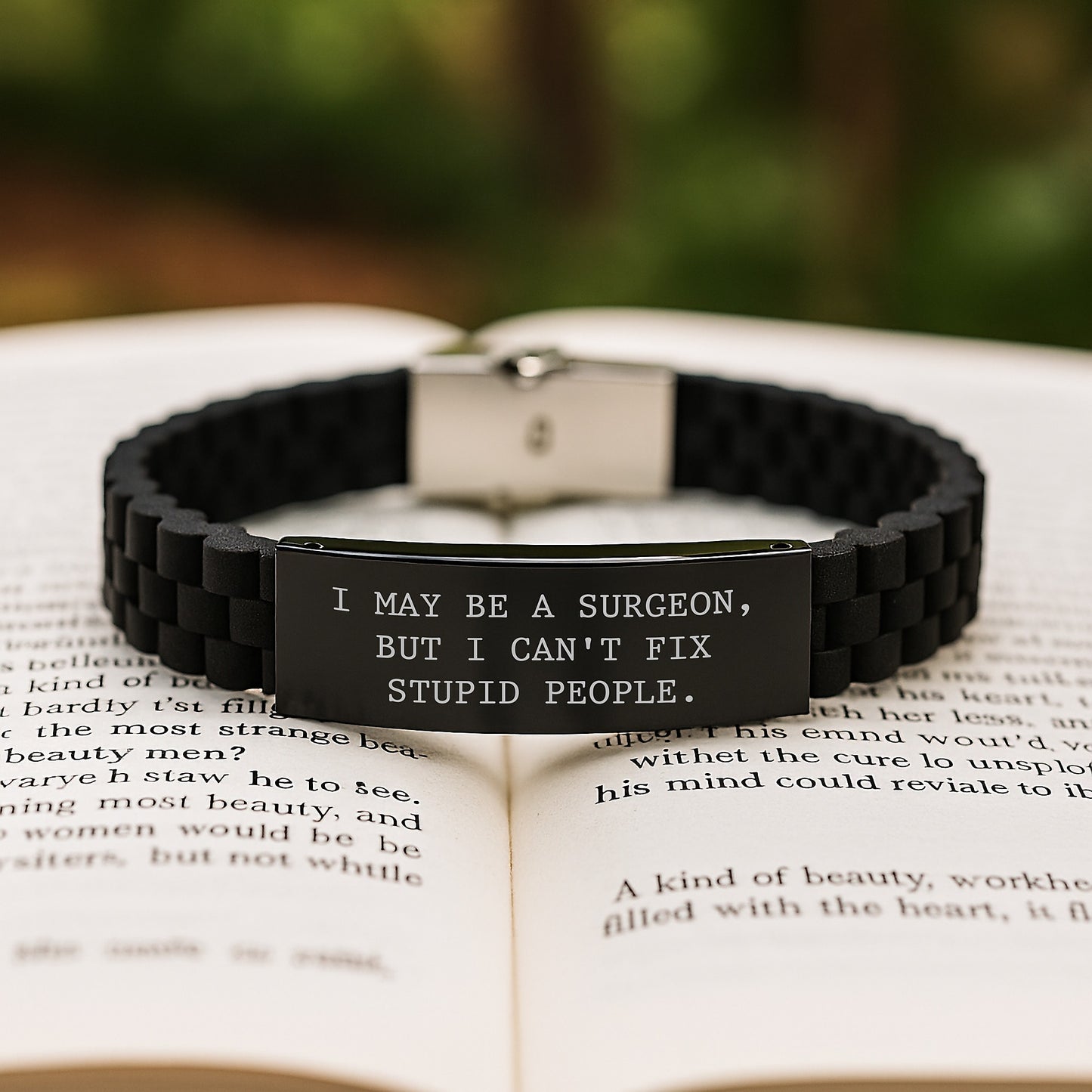 Surgeon Keepsake Glidelock Bracelet for Him Surprise Birthday Gift Now - Image 2