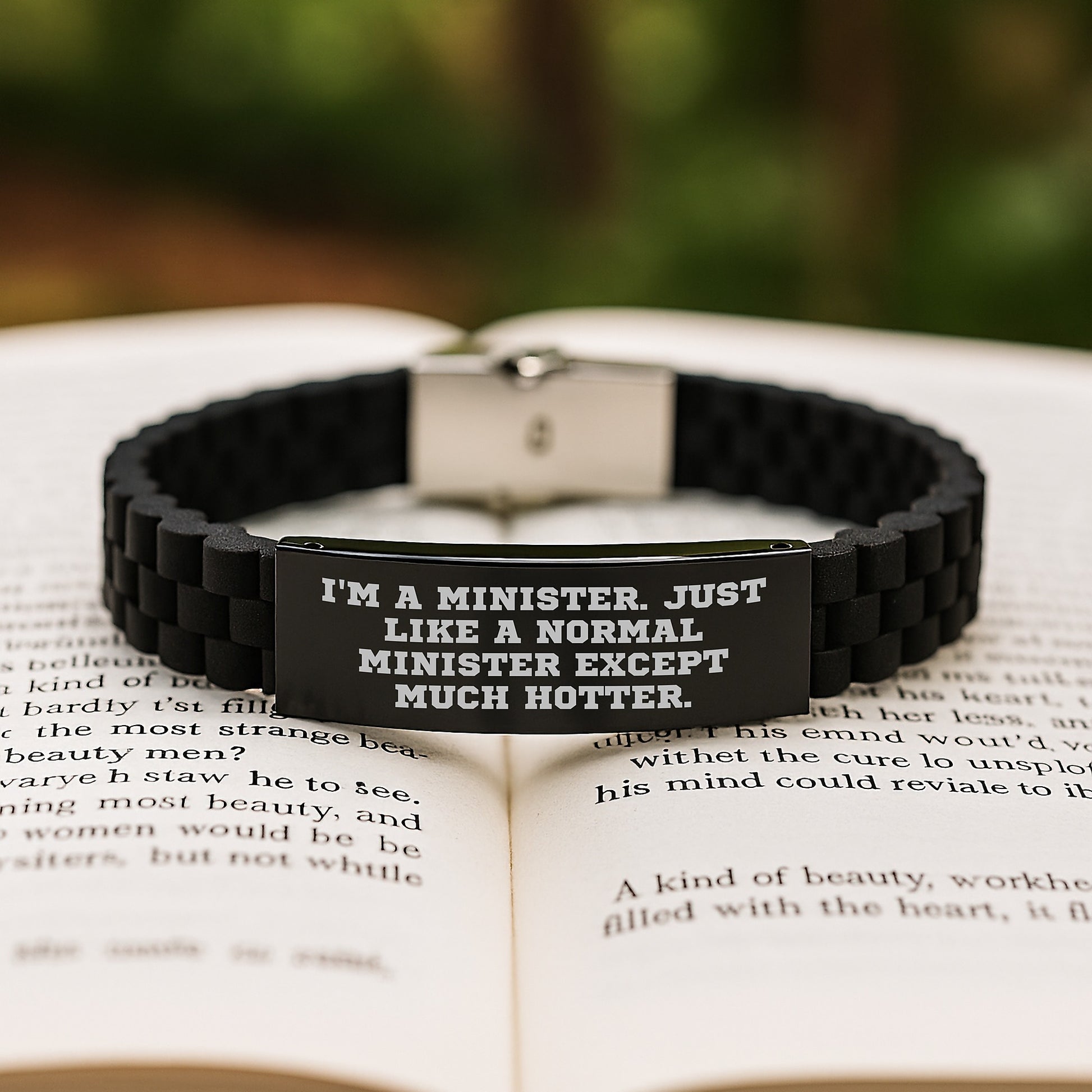 Minister Glidelock Bracelet Premium Idea for Coworkers Birthday Gift - Image 2