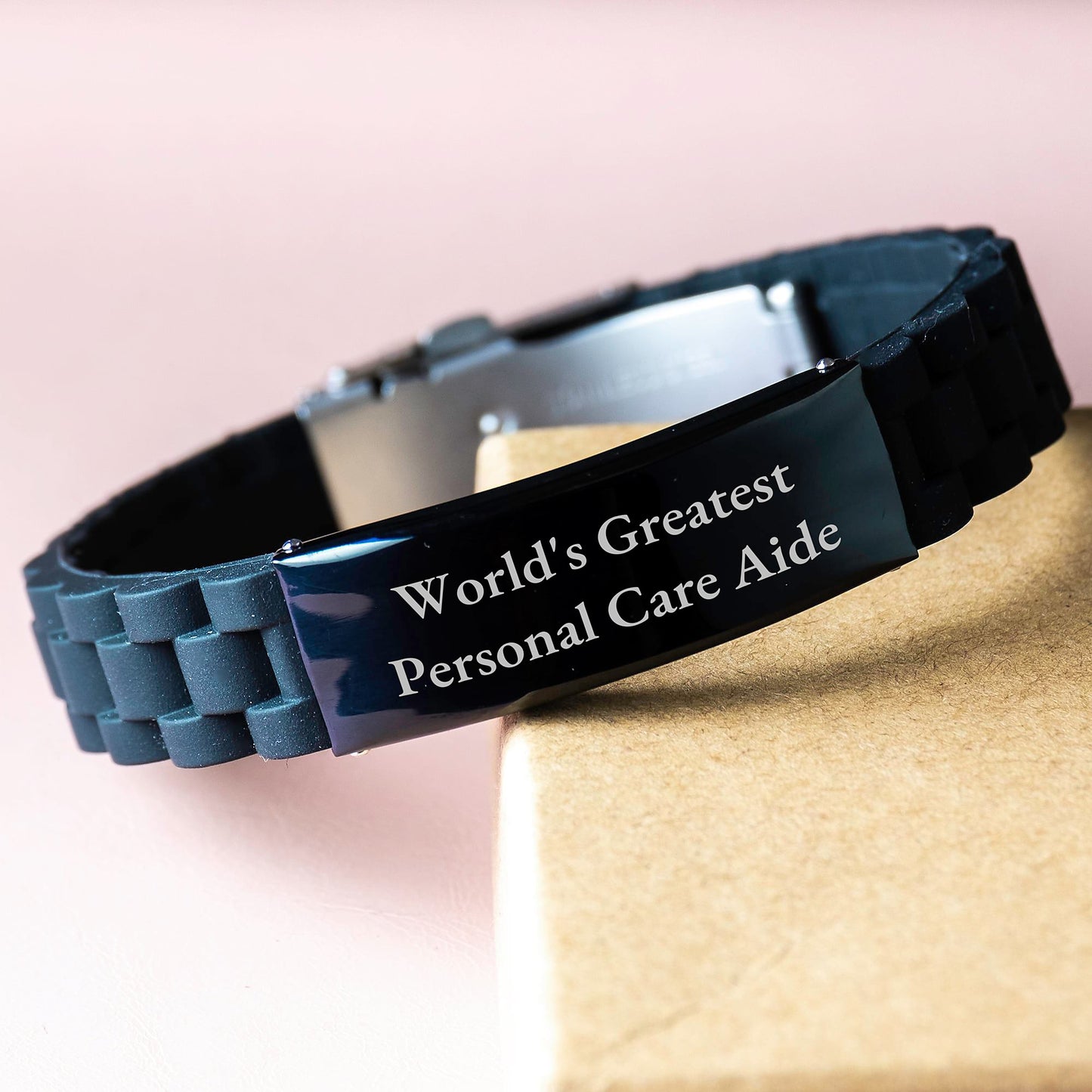 Personal Care Aide Glidelock Bracelet Keepsake Birthday Gift for Him - Image 3