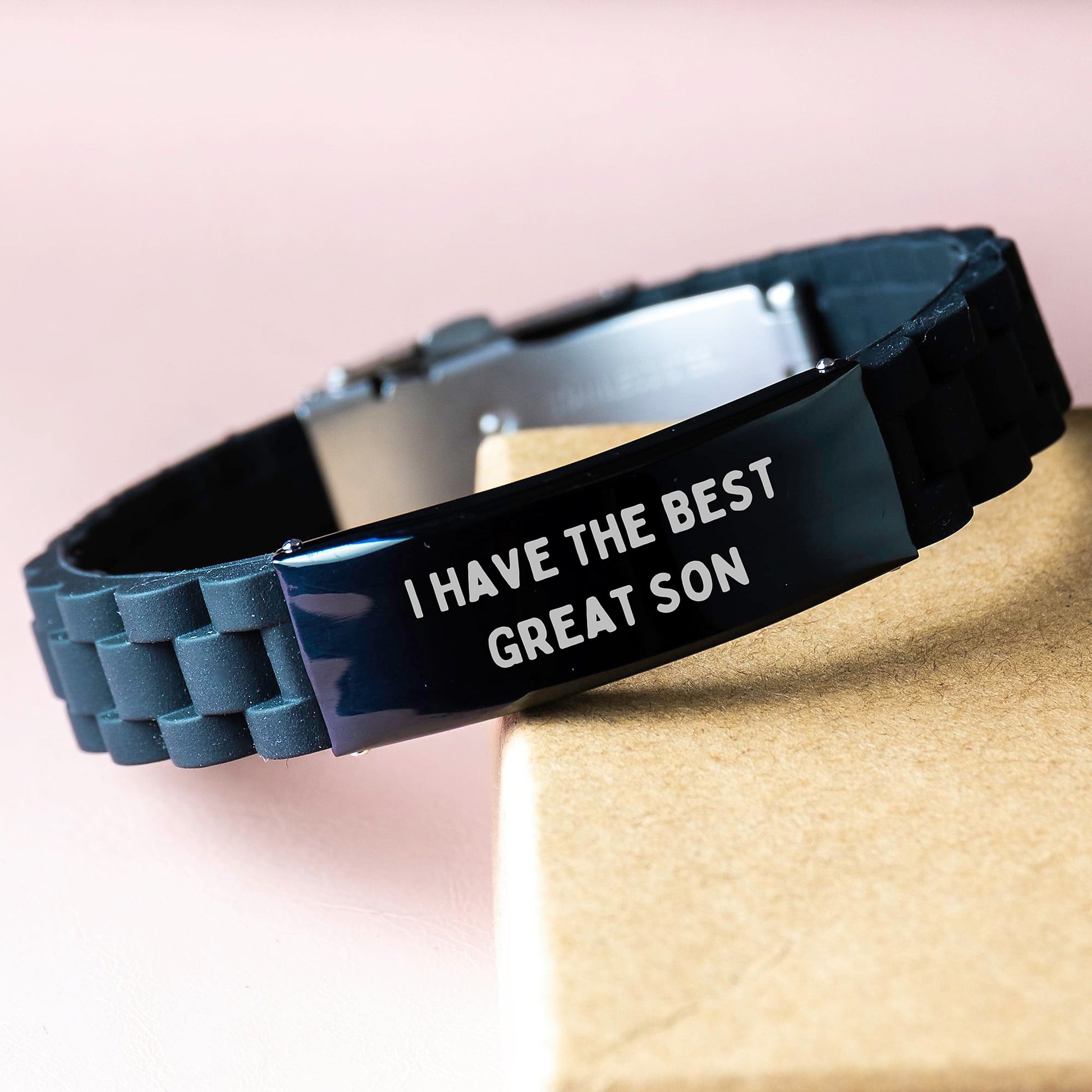 Birthday Gift for Dad Son Keepsake Glidelock Bracelet Present - Image 3
