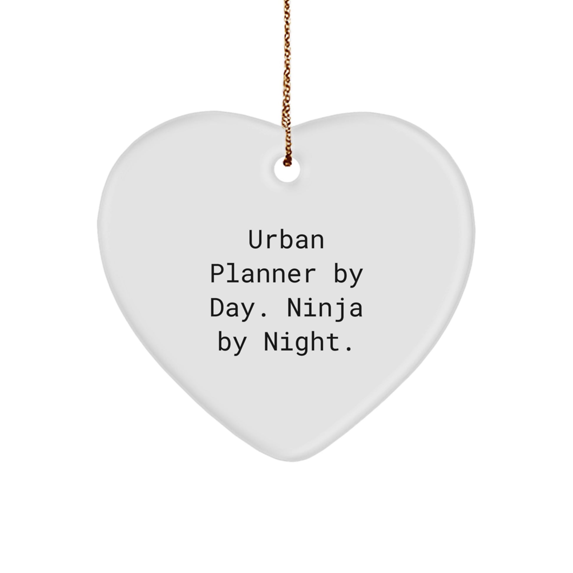 Urban Planner Gifts from Men to Urban Planner Friends Christmas Unique Ornaments - Image 1