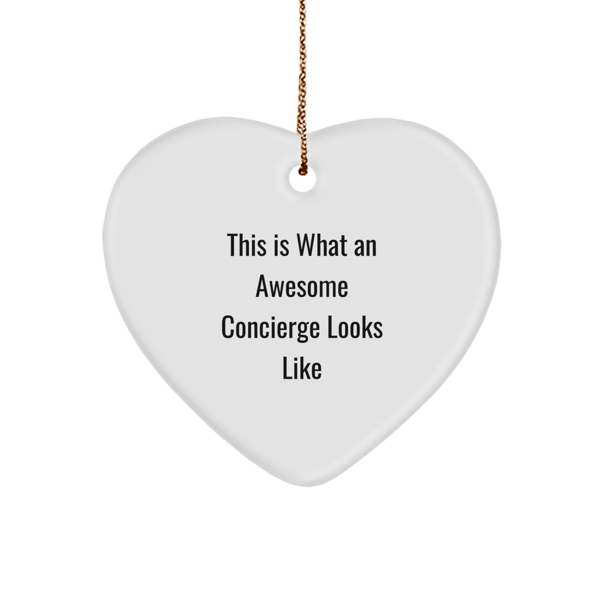 This Is What An Awesome Concierge Looks Like Gifts from Men for Concierge Christmas Unique Gifts - Image 1