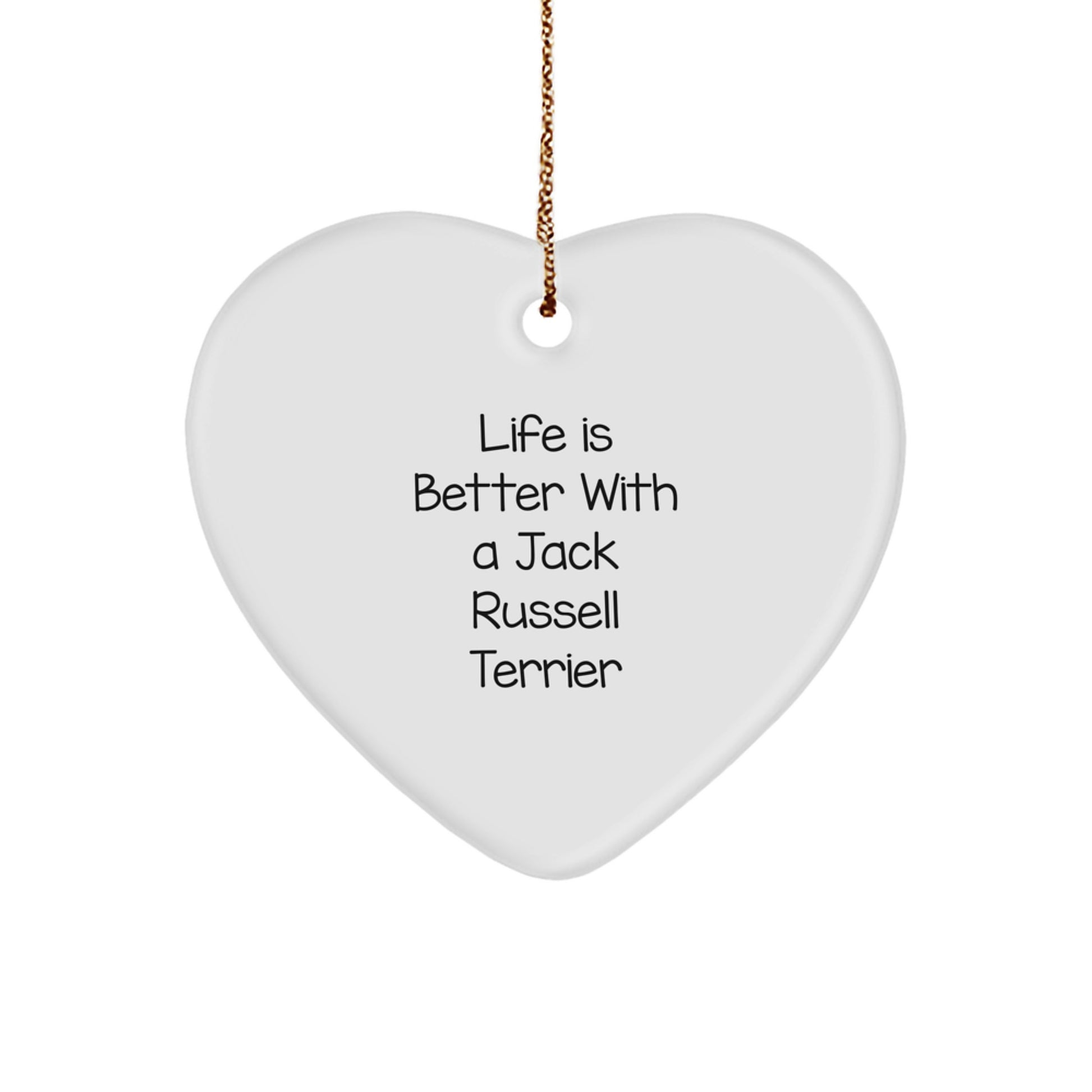 Funny Jack Russell Terrier Dog Christmas Unique Gifts from Men to Women Friends Family - Image 1