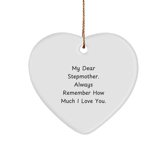 Stepmother Keepsake Christmas Ornament Gift for Him - Image 1