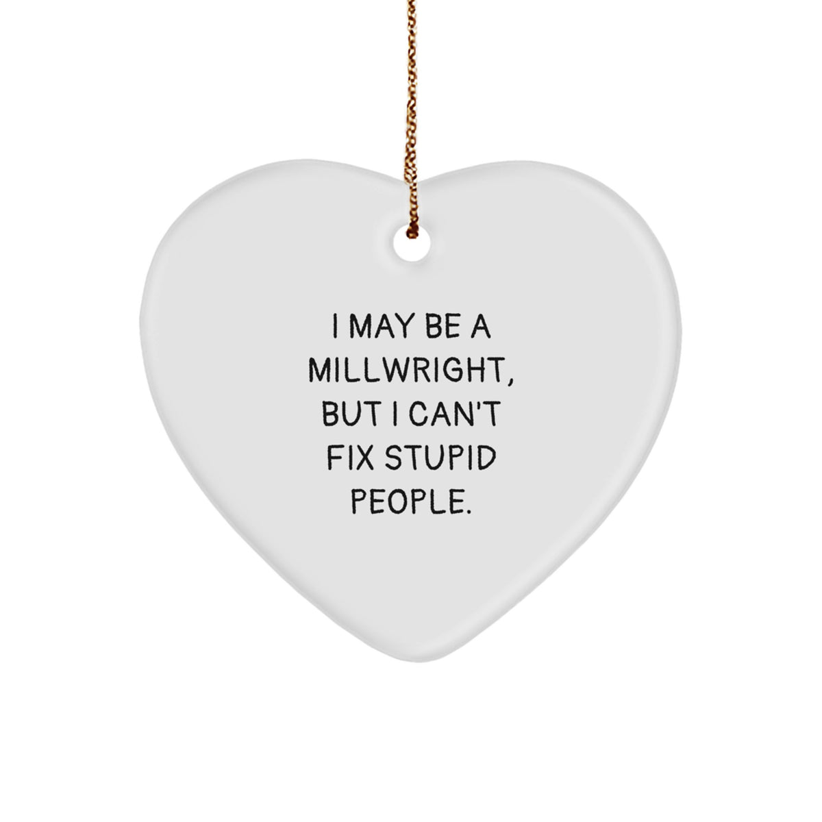 Sassy Millwright Christmas Ornament for Neighbors – Essential Gift - Image 1