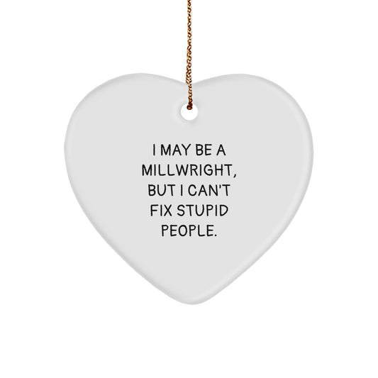 Sassy Millwright Christmas Ornament for Neighbors – Essential Gift - Image 1