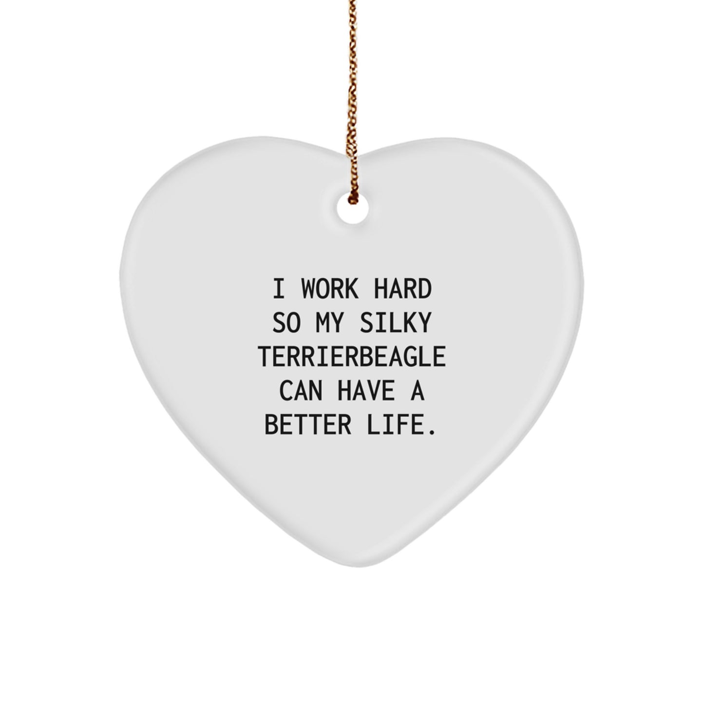 Funny Silky Terrier Dog Mom Gifts from Family for Christmas Unique Gifts - Image 1