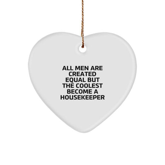 Funny Housekeeper Gifts from Men, Funny Housekeeper Christmas Unique Gifts for Housekeeper - Image 1