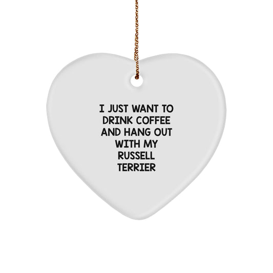 Funny Russell Terrier Dog Mom Gifts from Family for Christmas Unique - Image 1