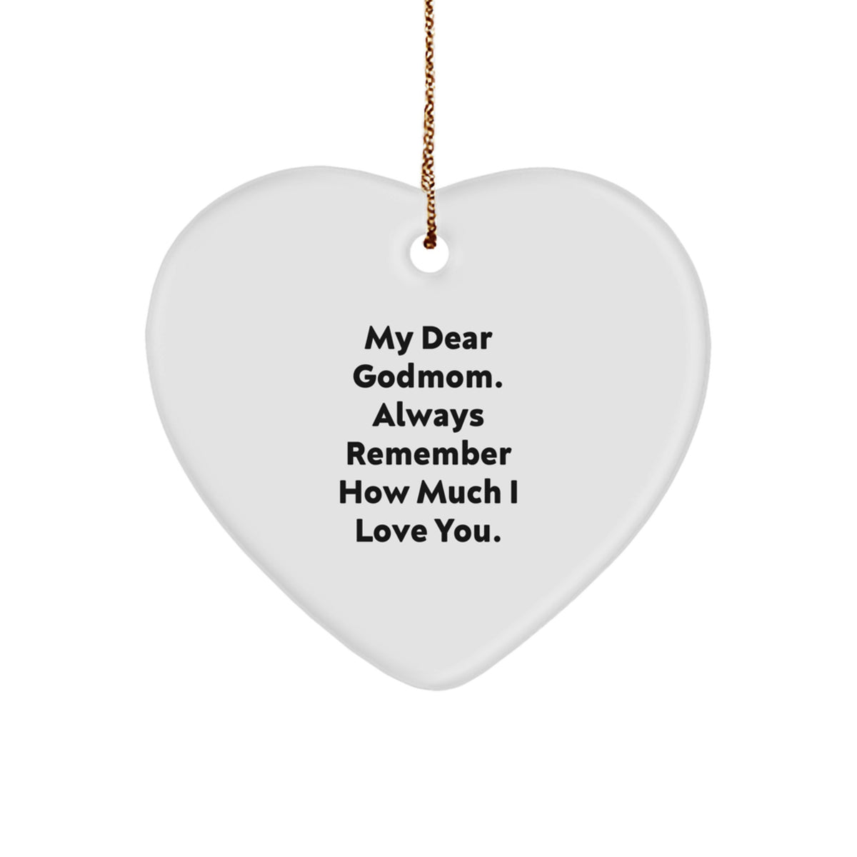 Favorite Godmom Christmas Ornament Gift for Kids - Image 1