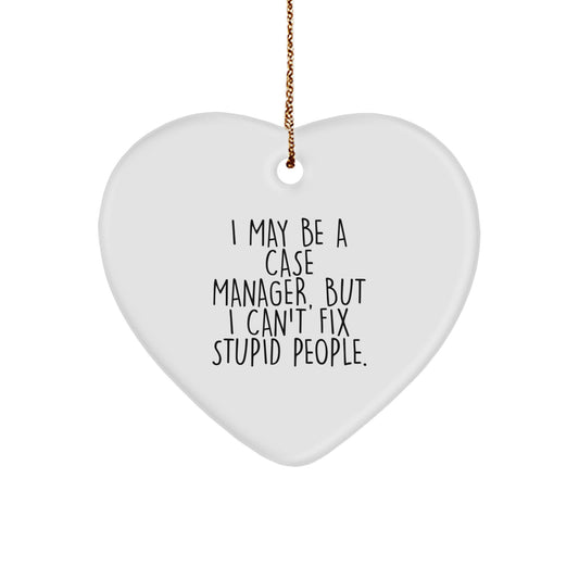 Case Manager Christmas Ornament for Coworkers Idea Gift - Image 1