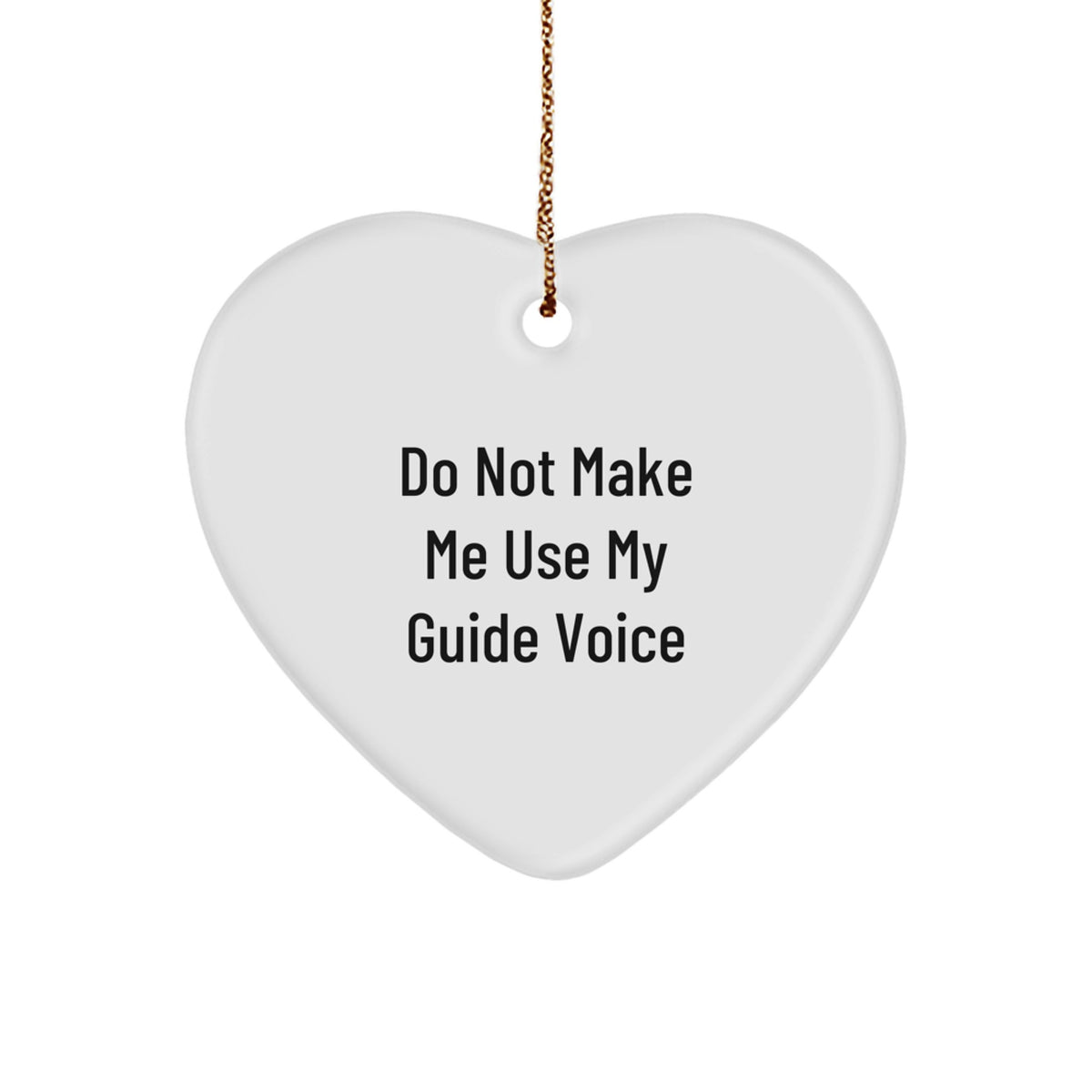 Guide Treasure Heart Ornament for Family Christmas Gift - Image 1
