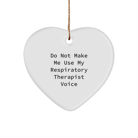 Respiratory Therapist Keepsake Christmas Ornament for Him Gift - Image 1