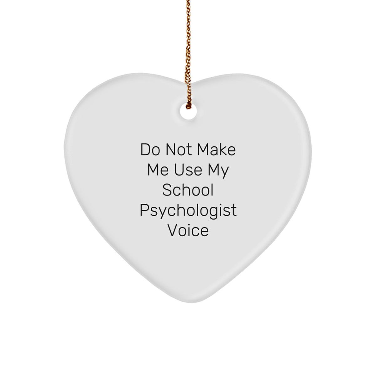 School Psychologist Christmas Ornament Favorite for Happy Kids Bright Gift - Image 1