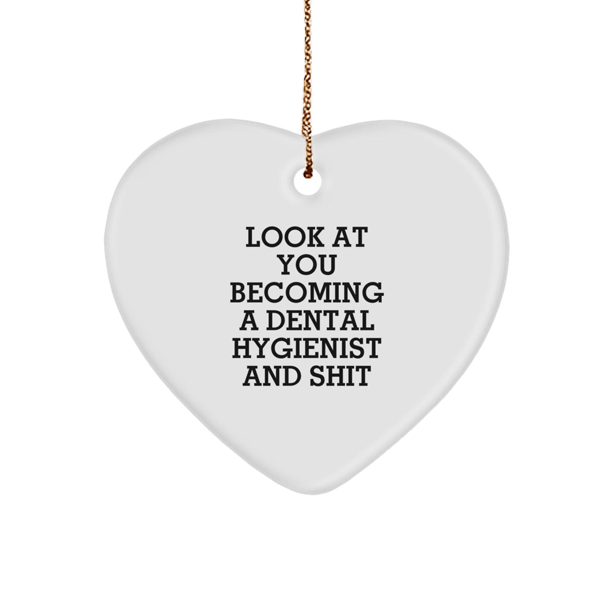 Heartfelt Congratulations to the Dental Hygienist in Your Life - Funny Gift for the New Graduate - Christmas Unique Gifts from Friends to Family - Inspirational Dental Hygienist Quotes - Image 1