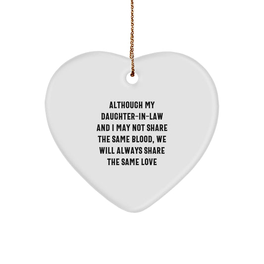 Daughter-in-law Keepsake Christmas Ornament Gift for Him - Image 1