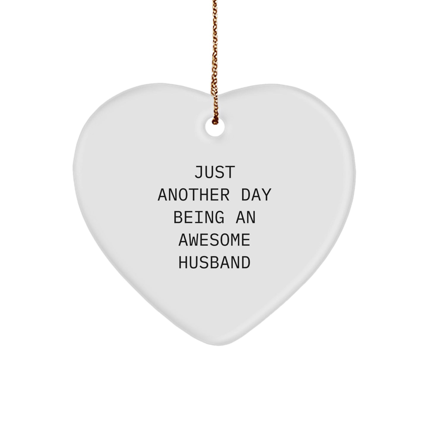 Husband Treasure Christmas Ornament Gift for a Son - Image 1
