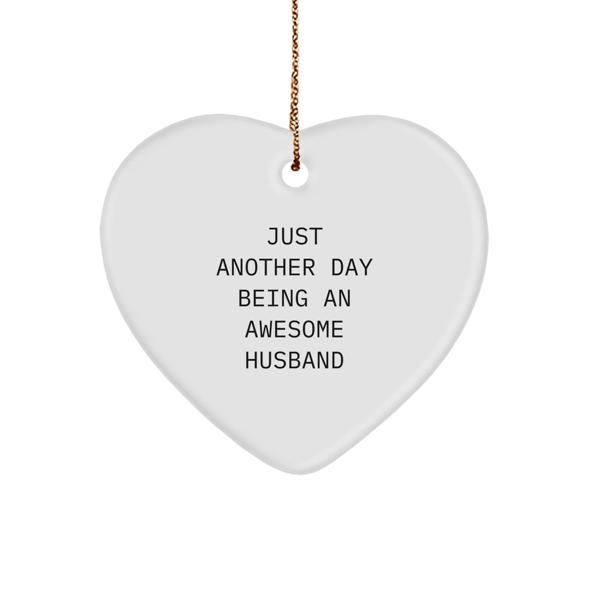Husband Treasure Christmas Ornament Gift for a Son - Image 1