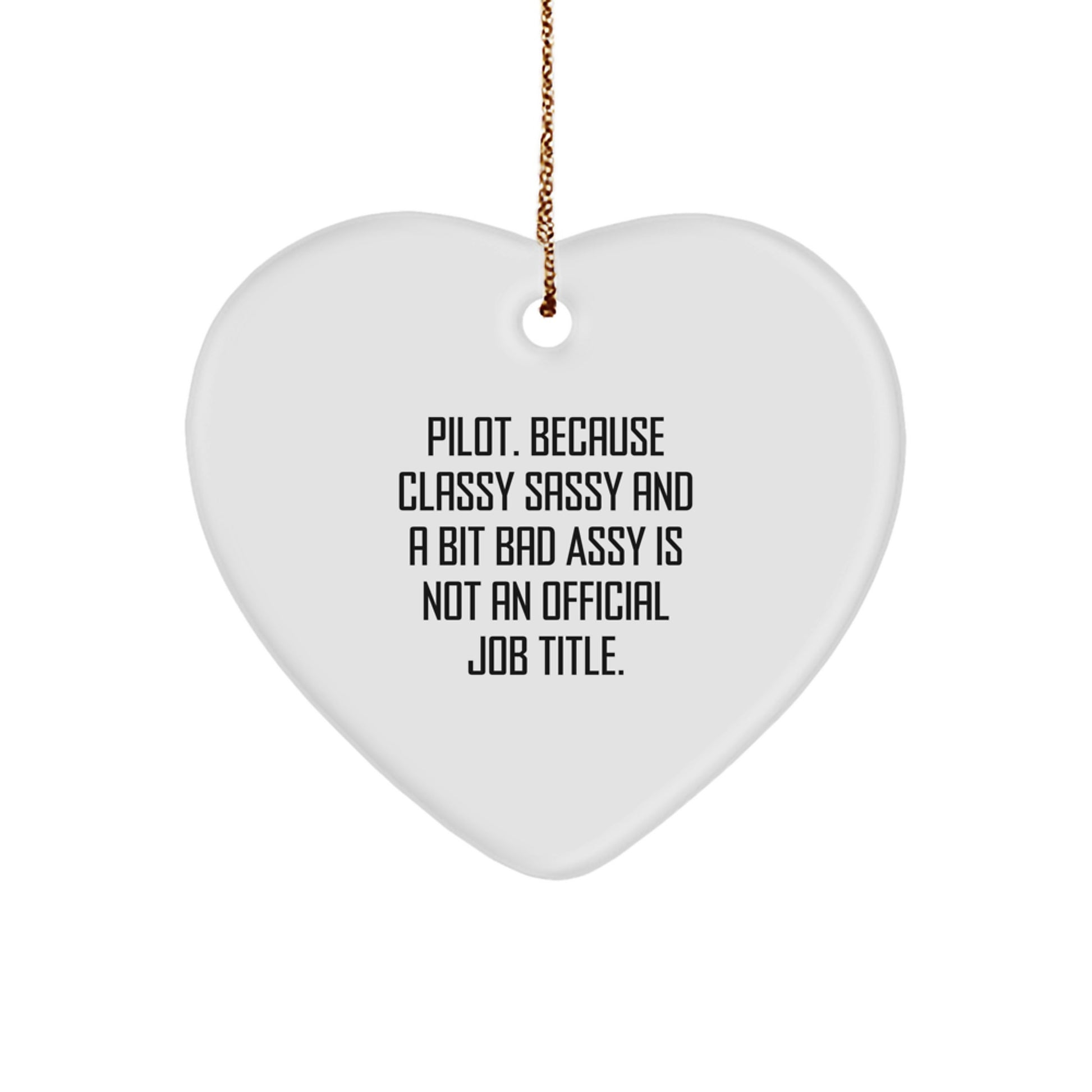 Pilot Favorite Christmas Ornament Gift for Kids - Image 1