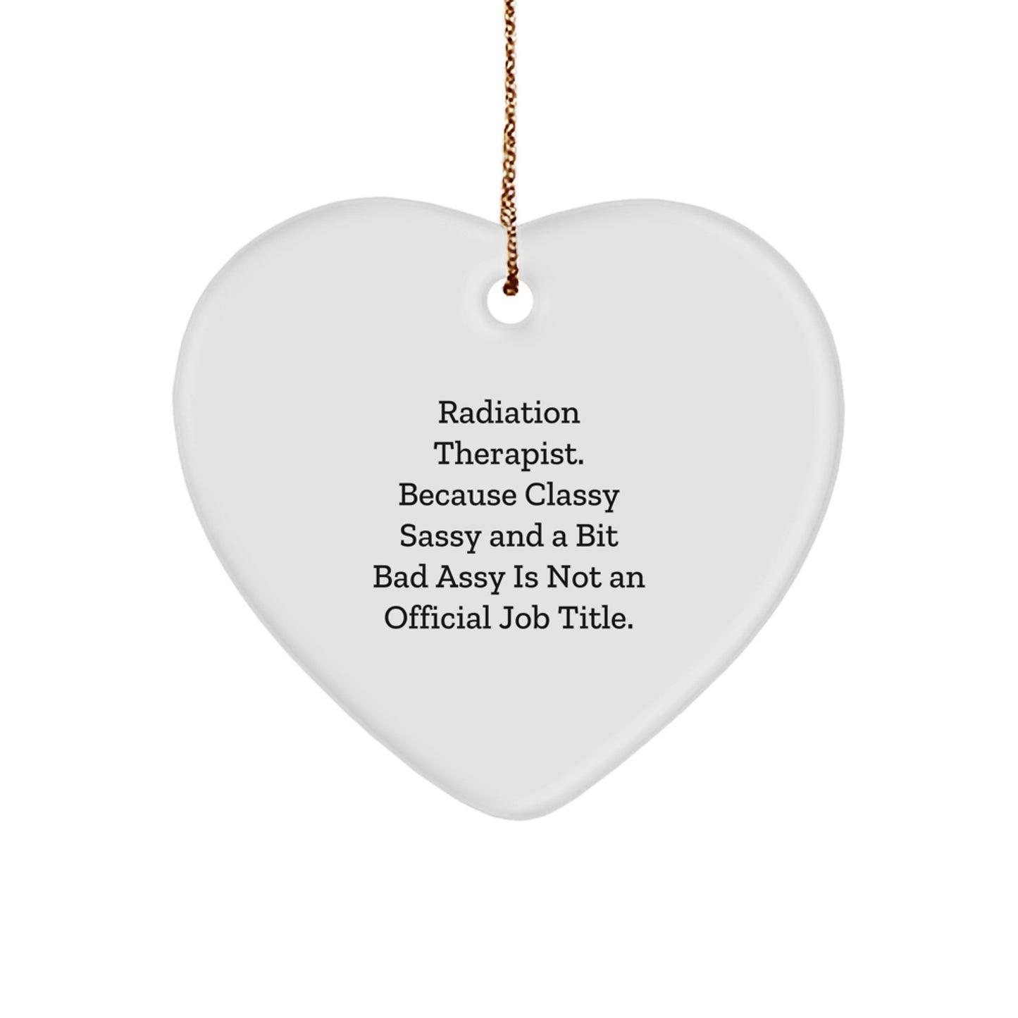 Radiation Therapist Christmas Ornament Collectible for Neighbors Gift - Image 1