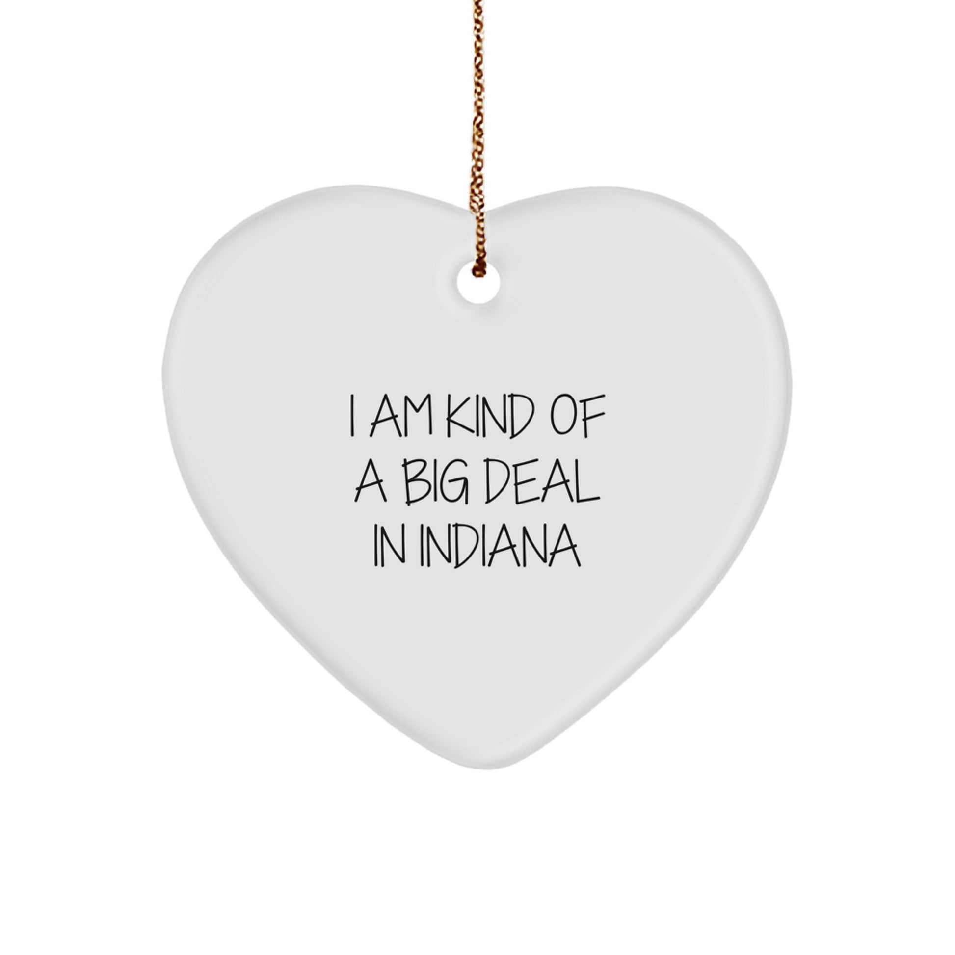 Heartfelt Indiana Gifts from the Heart, I Am Kind Of A Prime Selection In Indiana Christmas Unique Gifts for Men Women Friends Family - Image 1