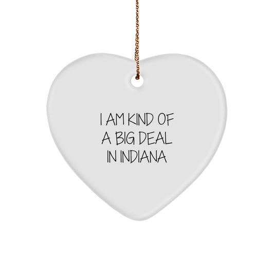 Heartfelt Indiana Gifts from the Heart, I Am Kind Of A Prime Selection In Indiana Christmas Unique Gifts for Men Women Friends Family - Image 1