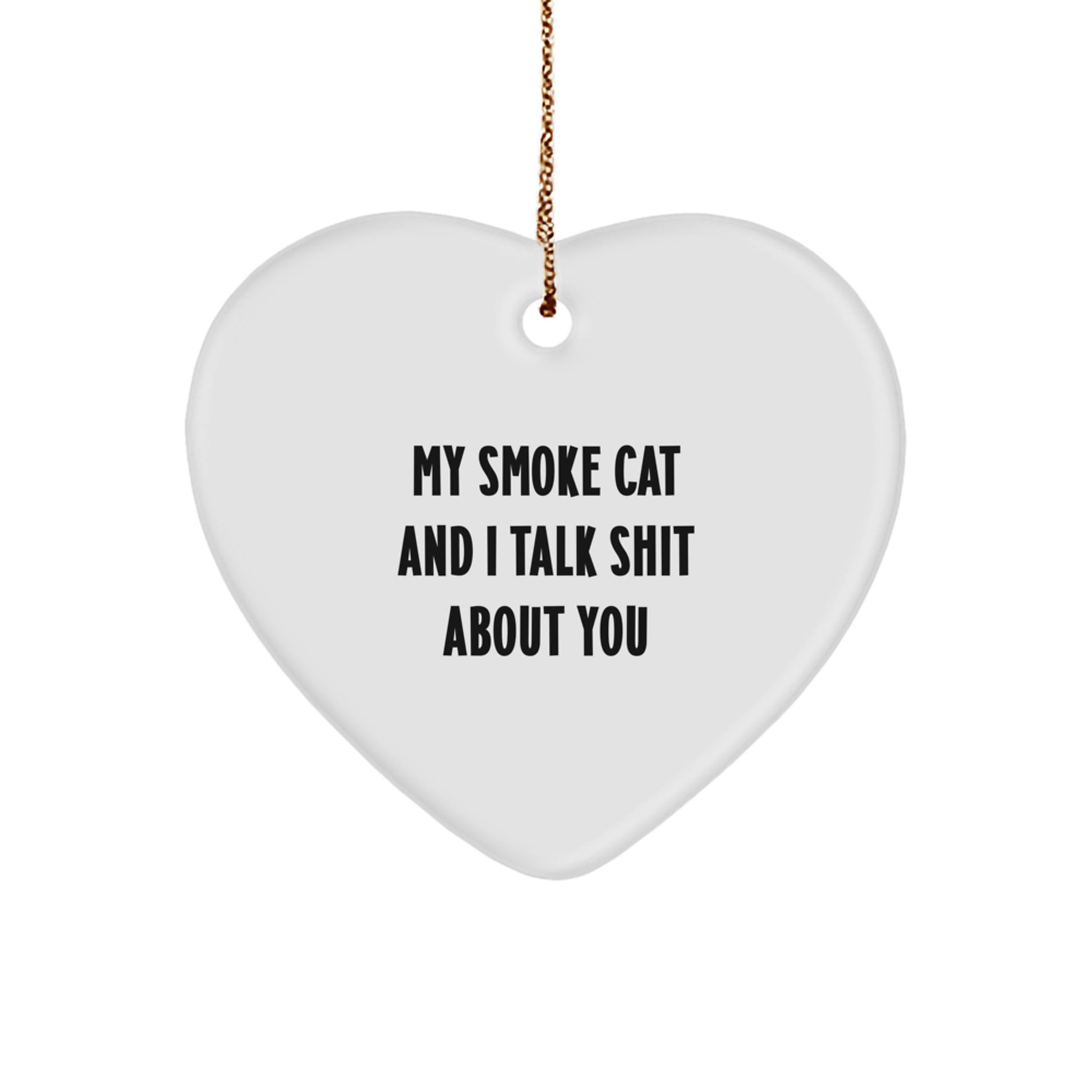 Funny Smoke Cat Gifts from Men to Smoke Cat Loving Friends - Image 1
