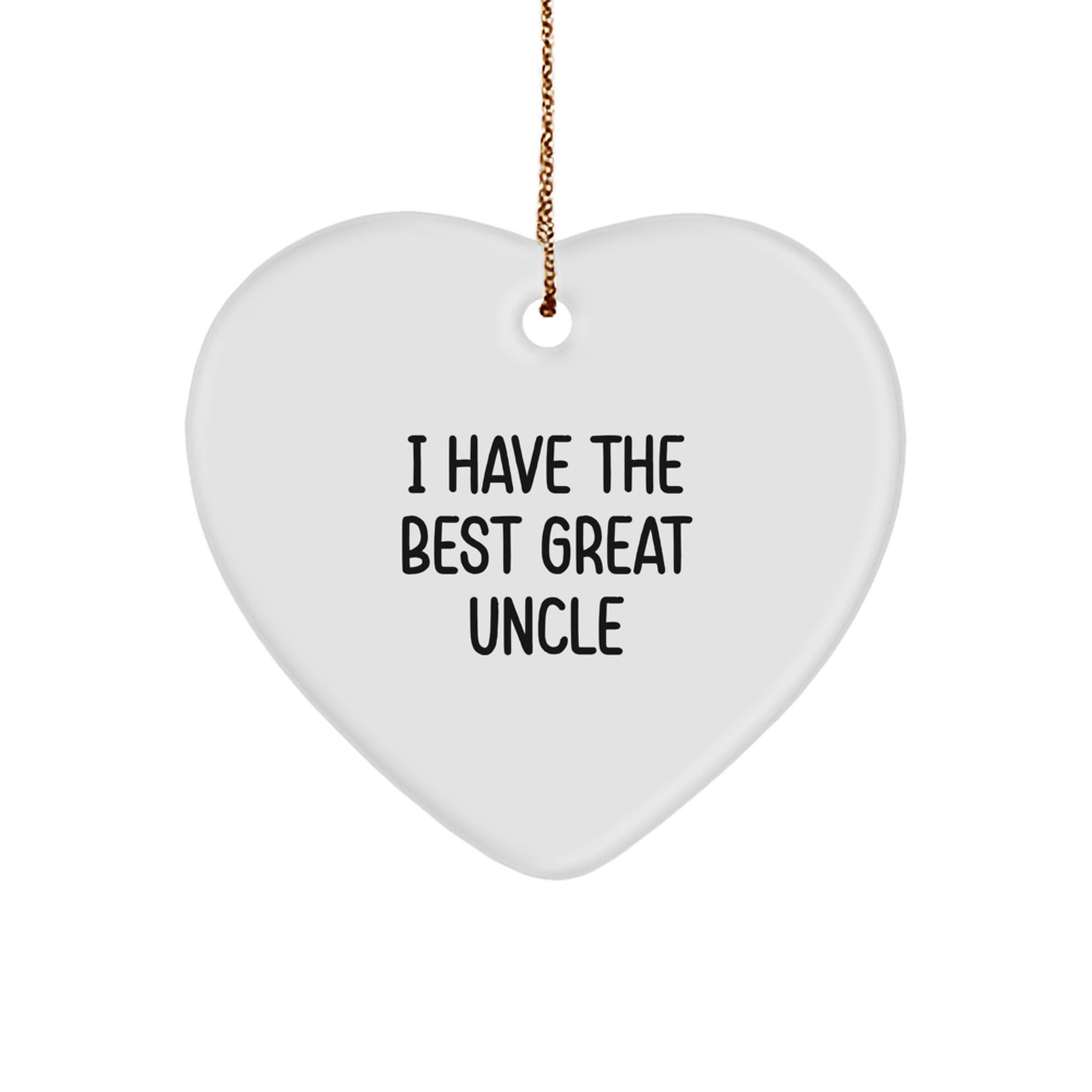 Uncle Christmas Ornament for a Husband I Have The Best Great Uncle Gift - Image 1