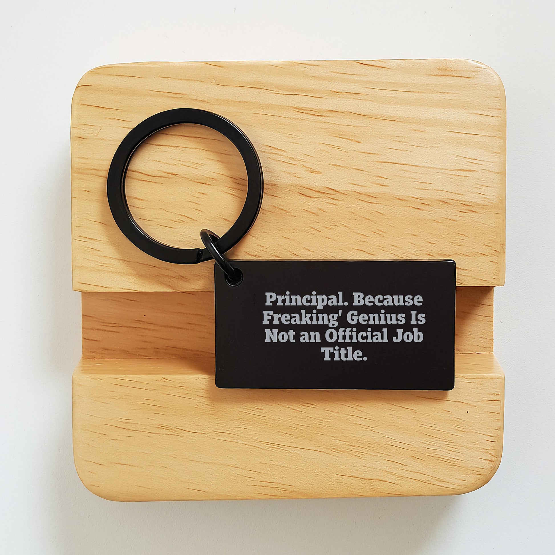 Principal Keepsake Keychain Birthday Gift for Him - Image 2