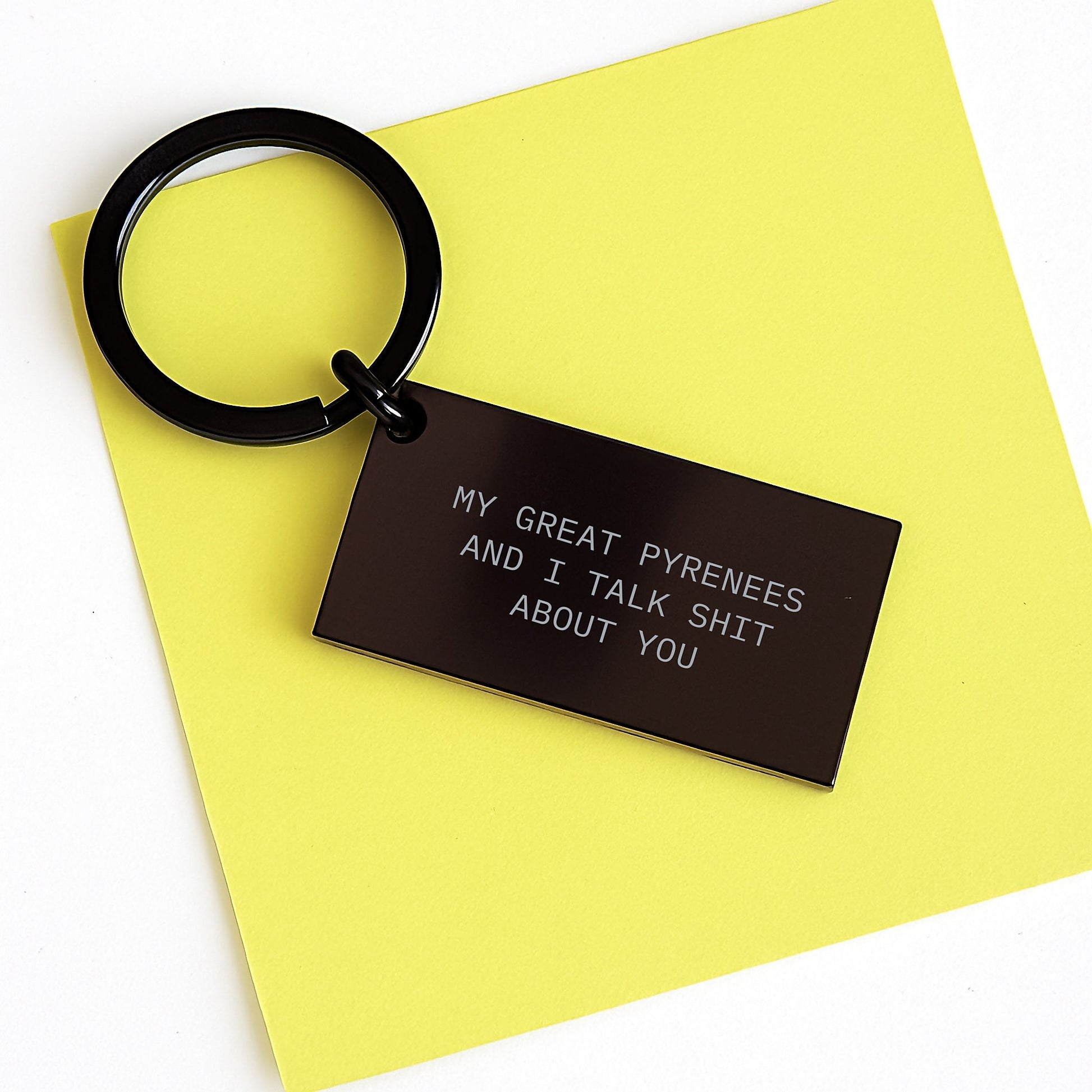 Great Pyrenees Keepsake Keychain for Him Birthday Gift - Image 3