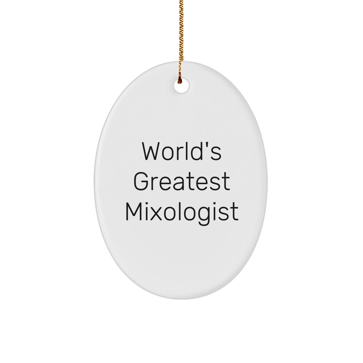 Christmas Gift World's Greatest Mixologist Present for Her - Festive - Image 1