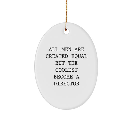 Director Novelty Christmas Ornament for Friends Gift – Surprising - Image 1
