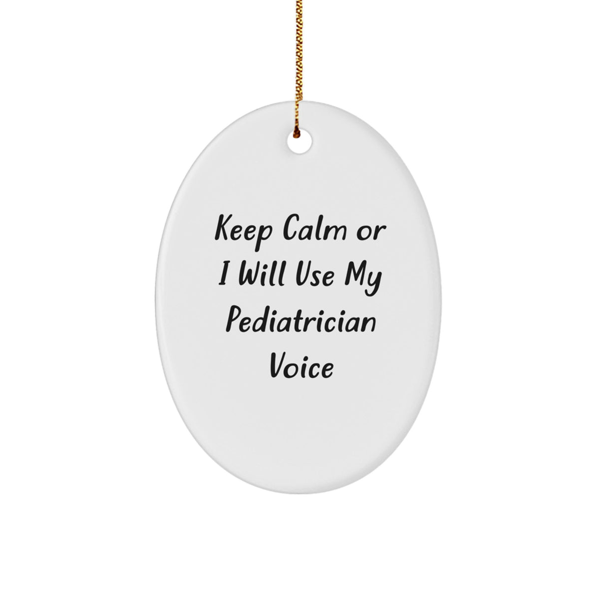 Pediatrician Christmas Ornament for Coworkers Idea Holiday Keepsake Gift - Image 1