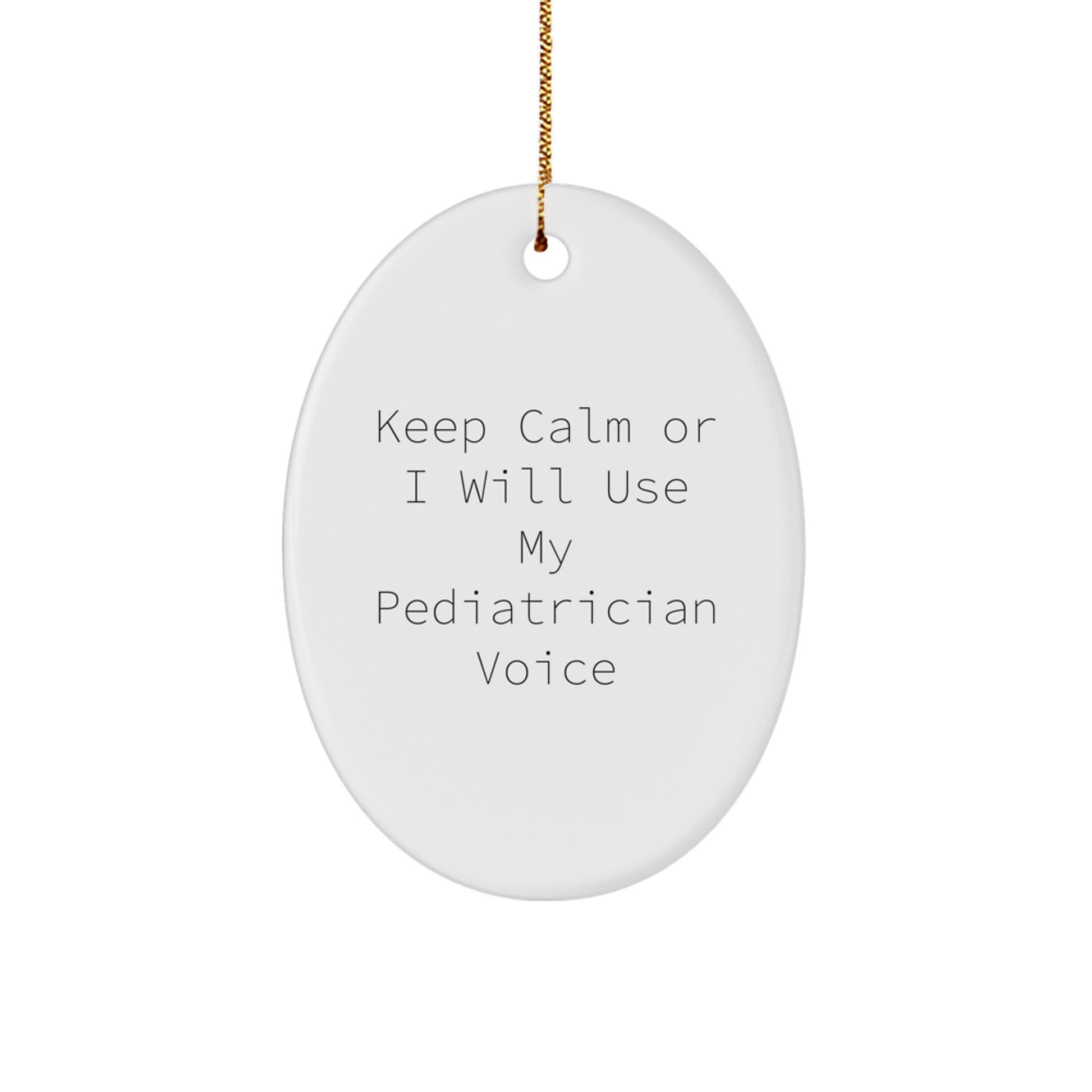 Christmas Gift Pediatrician Ornament for Her Present - Image 1