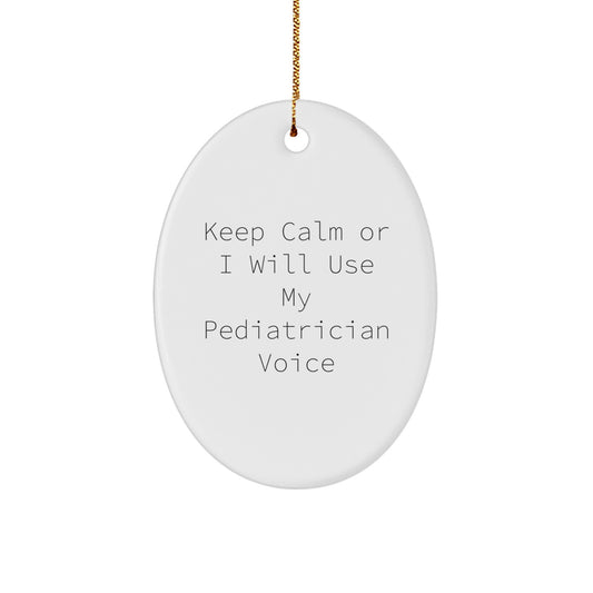 Christmas Gift Pediatrician Ornament for Her Present - Image 1
