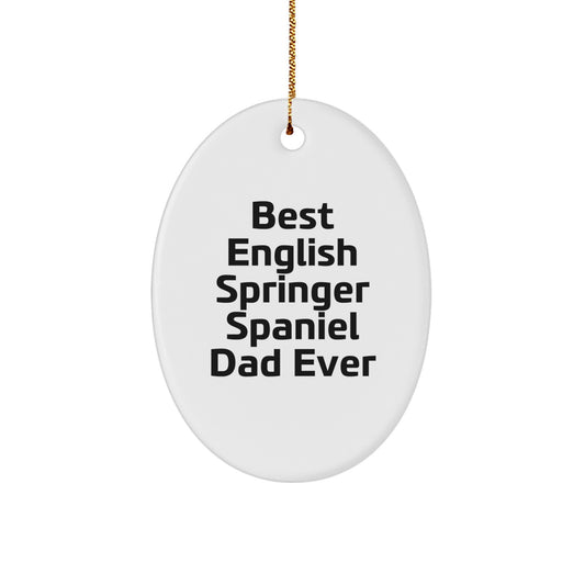Funny English Springer Spaniel Dog Dad Gifts from Men Friends Family - Image 1