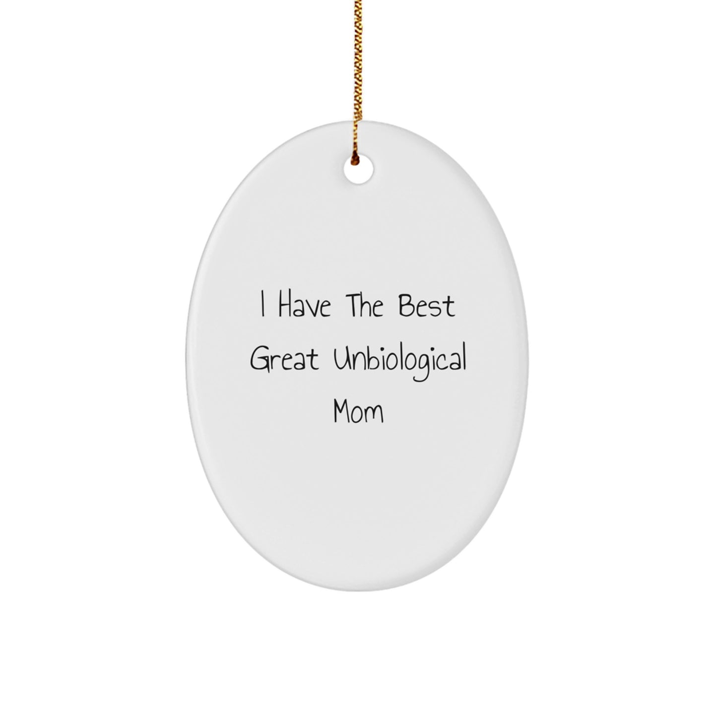 Treasure for a Daughter Unbiological Mom Christmas Ornament Gift - Image 1