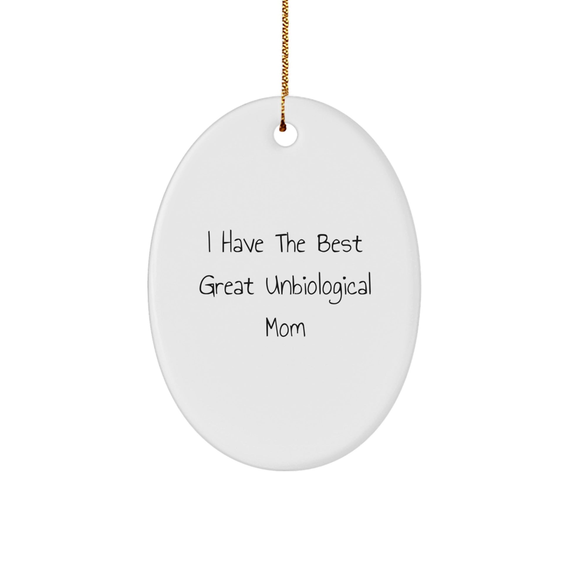 Treasure for a Daughter Unbiological Mom Christmas Ornament Gift - Image 1