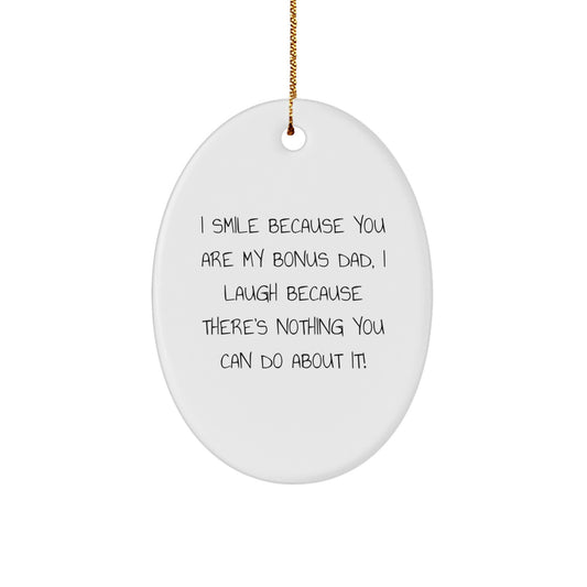 Christmas Unique Gift Bonus Dad Christmas Ornament for Dad Present - Image 1