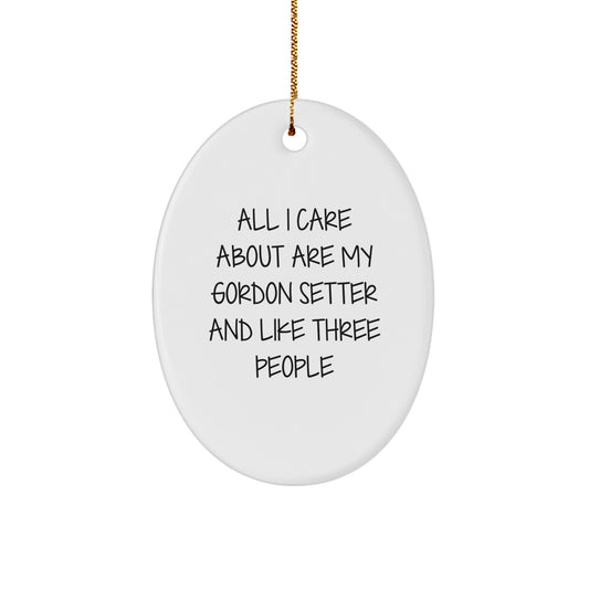 Funny Gordon Setter Dog Lover Gifts from Friends Christmas Unique Gifts for Men Women Family - Image 1