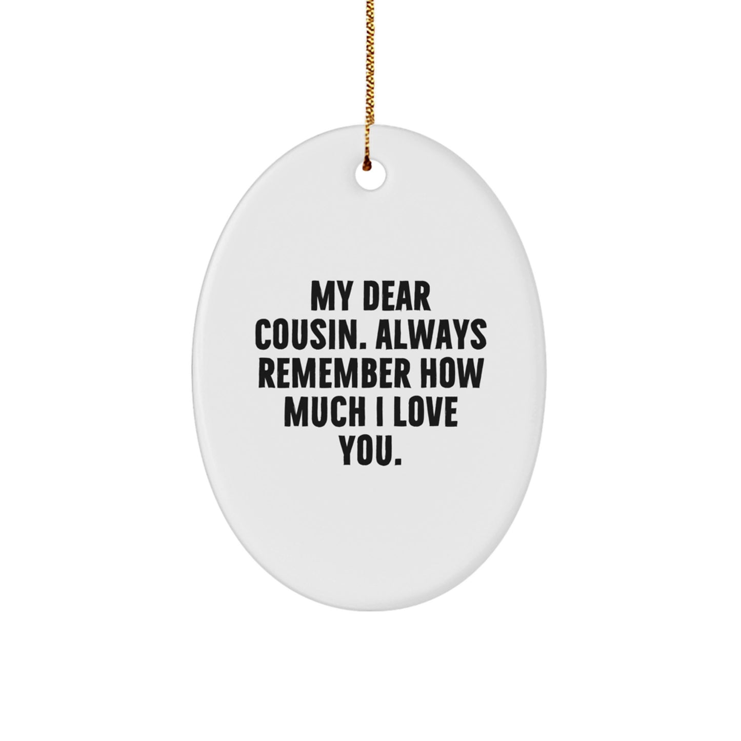 Favorite Cousin Christmas Ornament for Kids Gift - Image 1