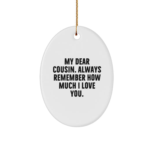Favorite Cousin Christmas Ornament for Kids Gift - Image 1