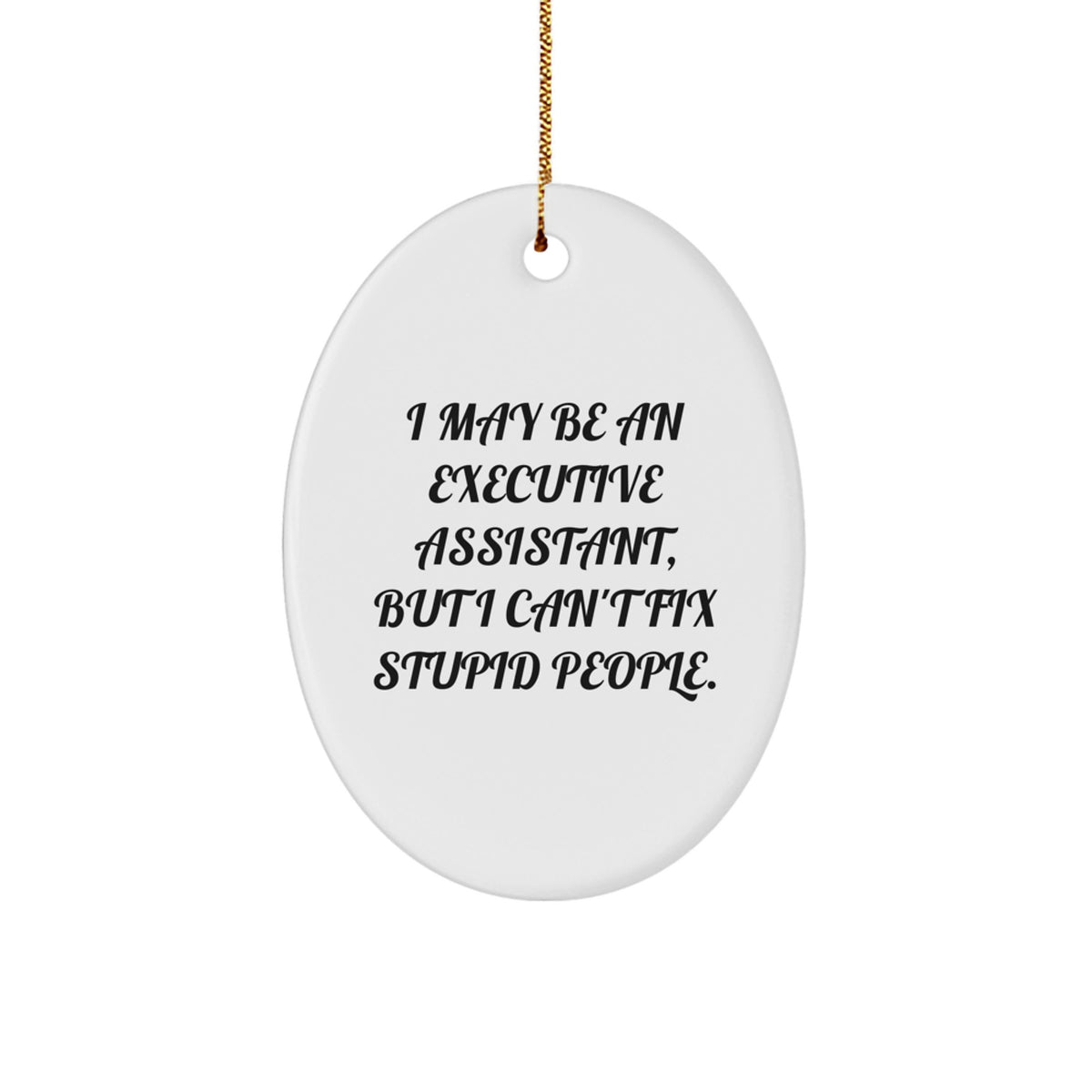 Executive Assistant Keepsake Christmas Ornament for Him Gift - Image 1