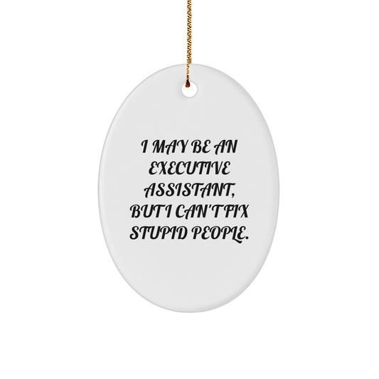 Executive Assistant Keepsake Christmas Ornament for Him Gift - Image 1