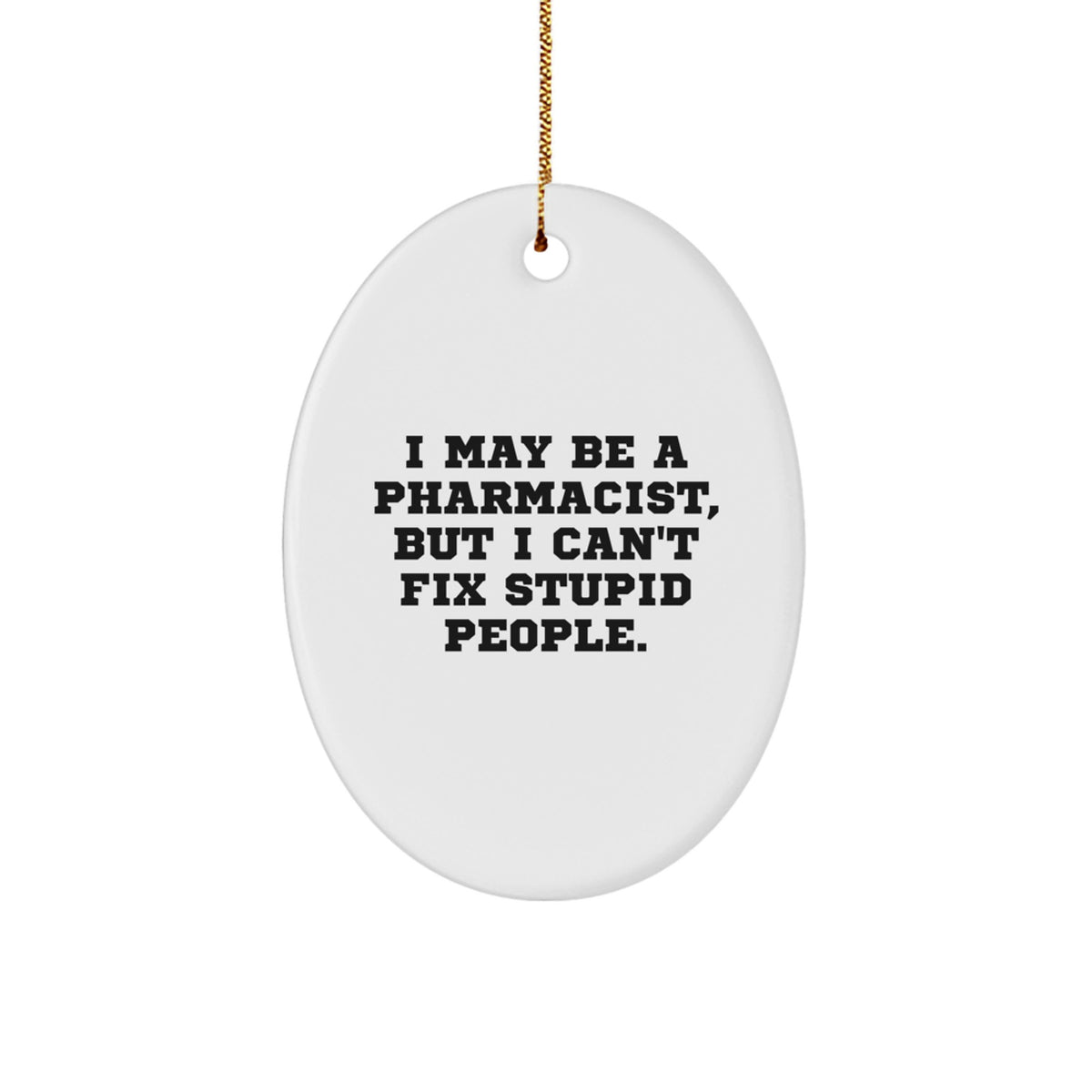Pharmacist Keepsake Christmas Ornament for Him Surprise Gift - Image 1