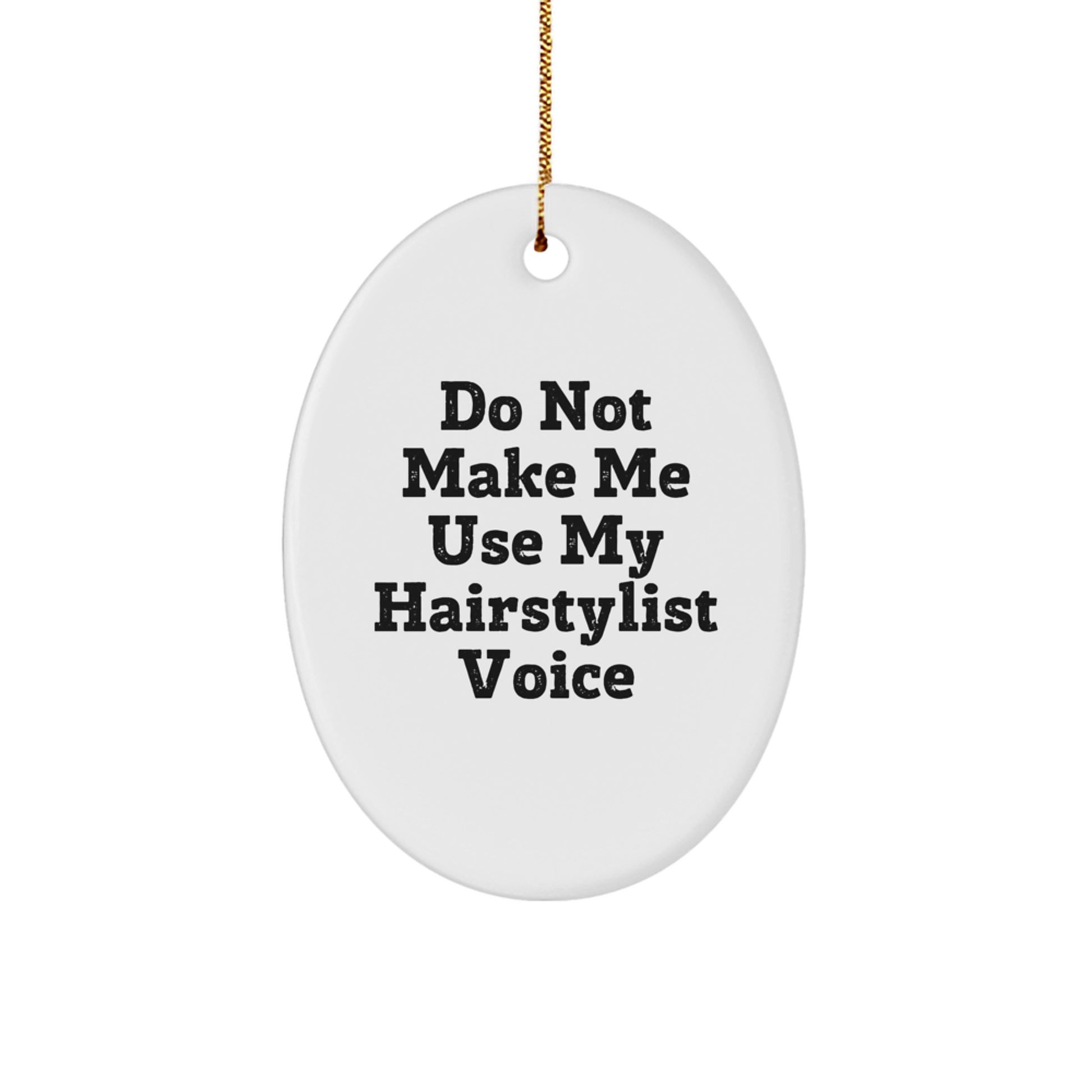 Hairstylist Keepsake Christmas Ornament for Him Holiday Special Gift - Image 1
