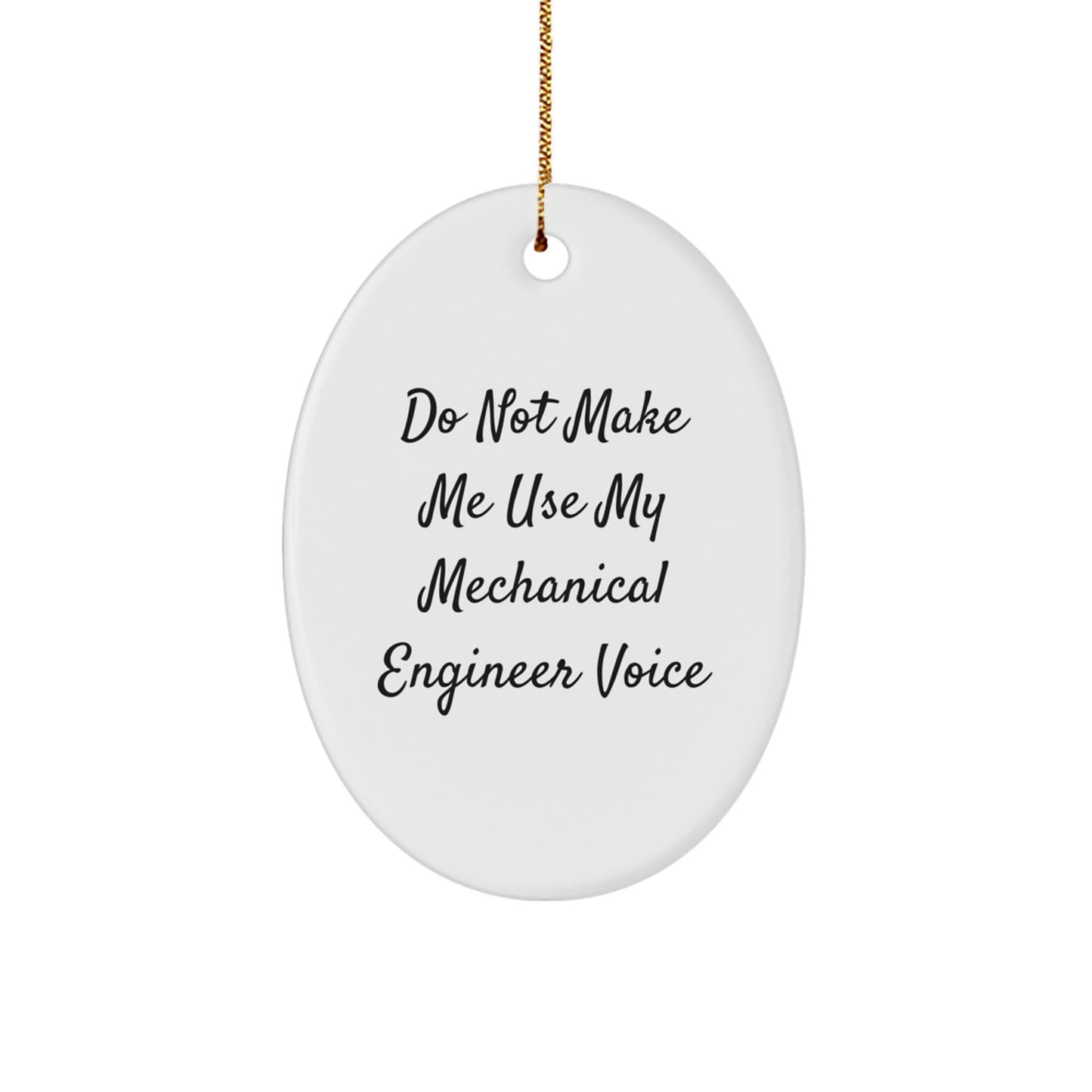 Mechanical Engineer Christmas Ornament Essential Gift for a Best Friend - Image 1