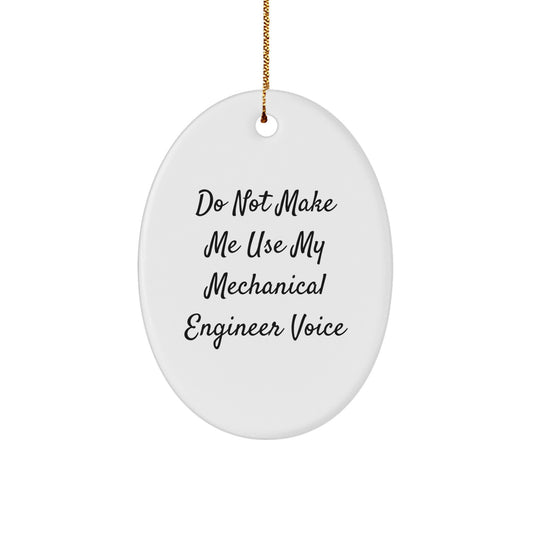 Mechanical Engineer Christmas Ornament Essential Gift for a Best Friend - Image 1