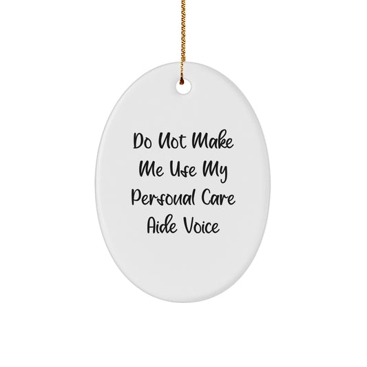 Surprise Personal Care Aide Christmas Ornament For Happy Kids Favorite Gift - Image 1